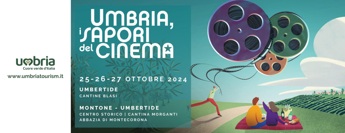 Umbria: the flavors of cinema. Stage in the Upper Tiber Valley.